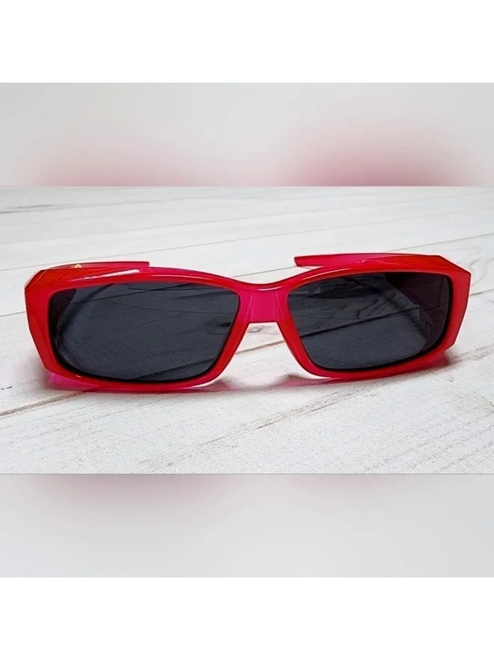 Unisex Fit Over Polarized Sunglasses in Red - New In Box